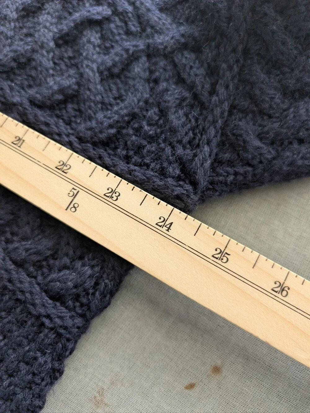 Inis Crafts 100% Wool Navy Cardigan Large